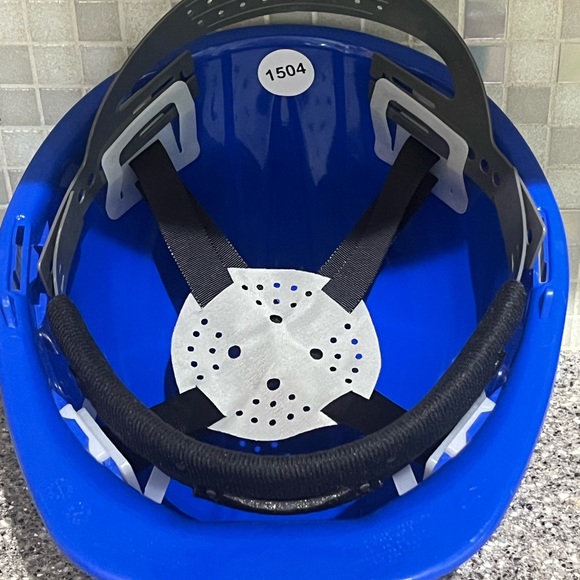 Pyramex Hard Hat Blue Hard Hat New #1504 - Picture 5 of 8